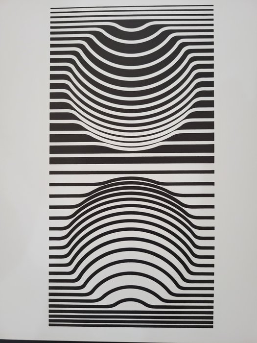 Victor Vasarely (1906-1997) - SIR - RIS (1952)