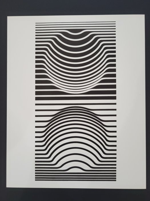 Victor Vasarely (1906-1997) - SIR - RIS (1952)