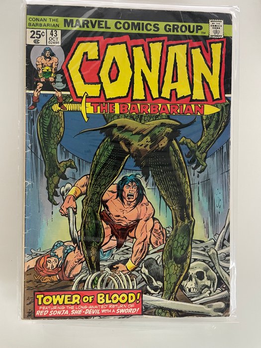 Conan the Barbarian - Conan the Barbarian Comic-Bundle - 17 Comic - 1973/1976