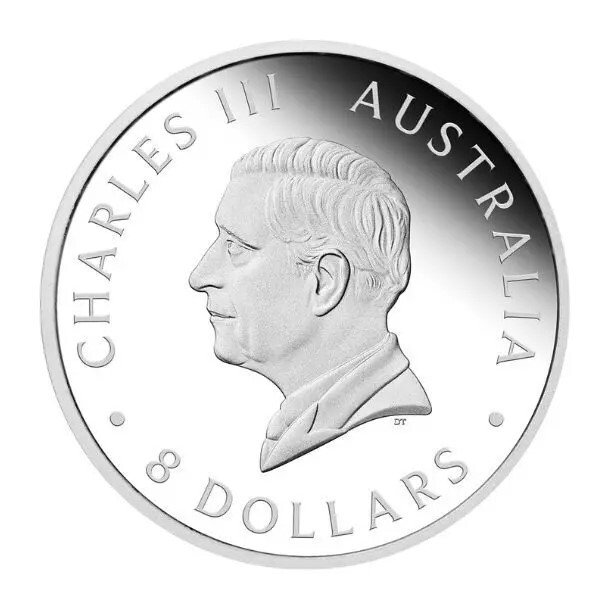 Australien 8 Dollars 2024 Kookaburra - Incused 5 Oz (999)