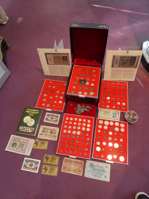 Europa. Collection of coins and banknotes 300 pieces  (Ingen mindstepris)