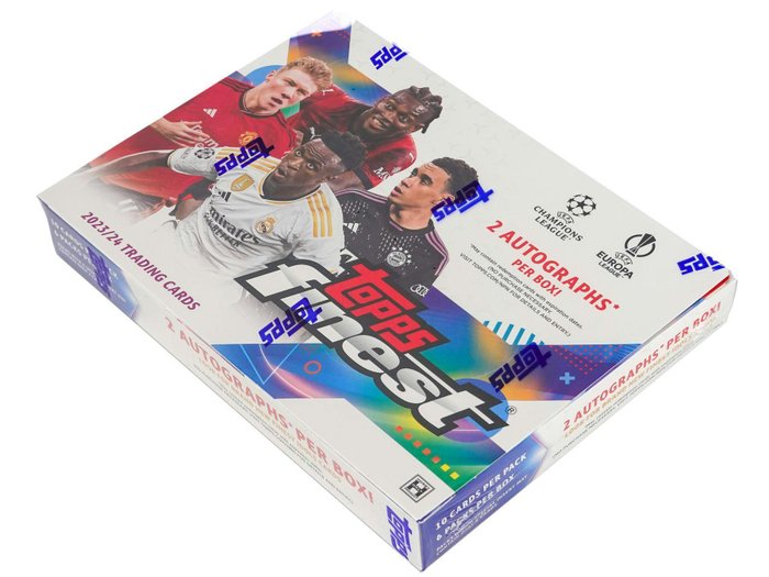 2023/24 Topps Finest UCC Hobby Box - 1 Sealed box - Næsten så god som ny (NM)