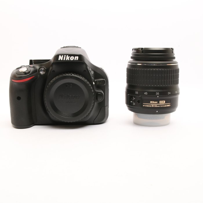 Nikon D5200 + Nikon 18-55mm lens Digitalt refleks kamera (DSLR)