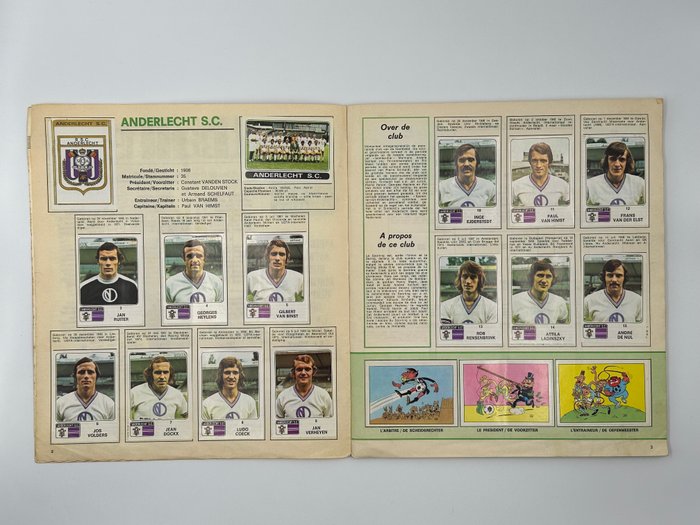 Panini - Football 1973-74 Belgium - 1 Complete Album