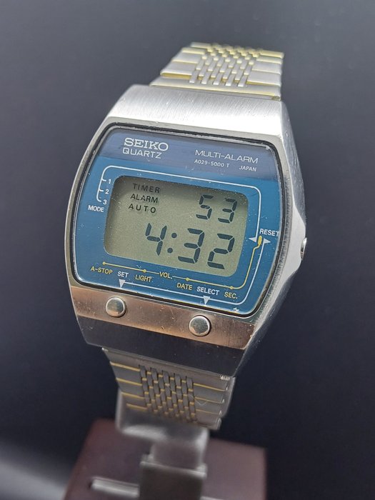 Seiko - Multi-Alarm - Ingen mindstepris - A029-5000 - Mænd - 1970-1979