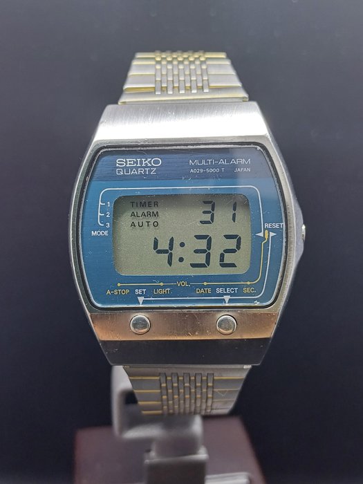 Seiko - Multi-Alarm - Ingen mindstepris - A029-5000 - Mænd - 1970-1979