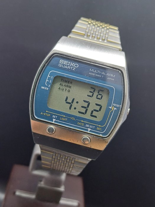 Seiko - Multi-Alarm - Ingen mindstepris - A029-5000 - Mænd - 1970-1979