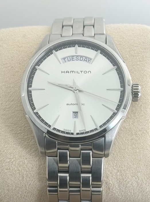 Hamilton - Jazzmaster Day Date Auto - Ingen mindstepris - H425650 - Mænd - 2011-nu