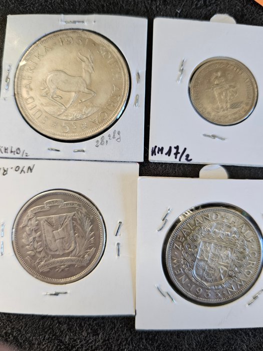 Verden. Collection of coins 1835-1951  (Ingen mindstepris)