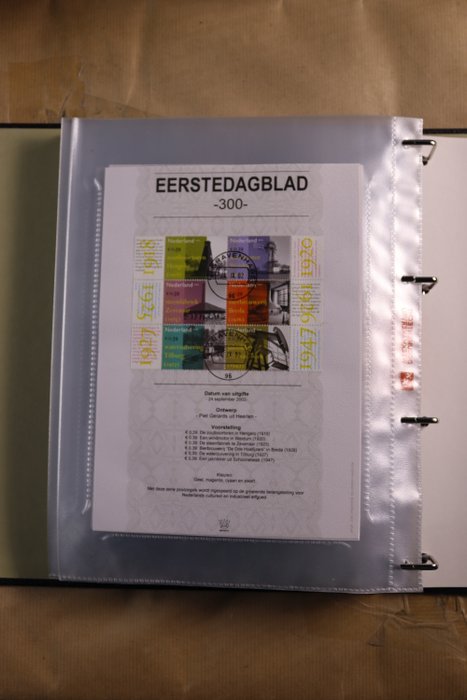 Holland 1981/2008 - Komplet samling af EDB'er i 3x Davo Crystal + komplet samling af førstedagsbilletter i Safe