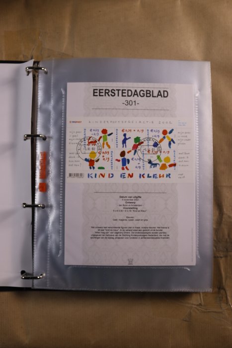 Holland 1981/2008 - Komplet samling af EDB'er i 3x Davo Crystal + komplet samling af førstedagsbilletter i Safe