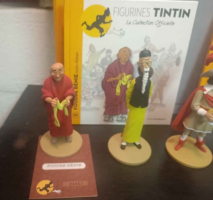 Tintin - 4 figurines Collection officielle