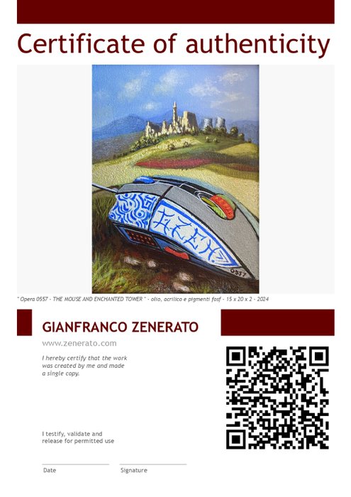 Gianfranco Zenerato - THE MOUSE AND ENCHANTED TOWER