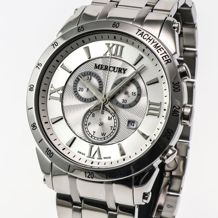 Mercury - Swiss Chronograph - ME335-SS-1 - Ingen mindstepris - Mænd - 2011-nu