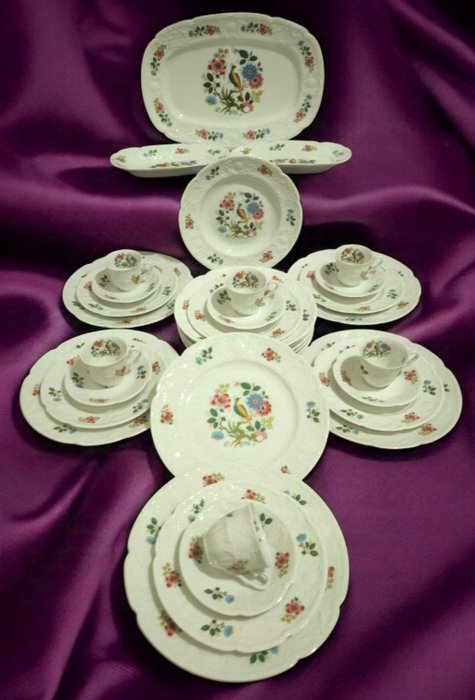 Georges Boyer Limoges - Middagsservice (33) - Porcelæn