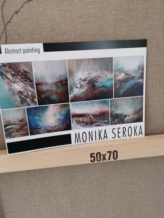 Monika Seroka - Structural abstract 50cm x 70cm