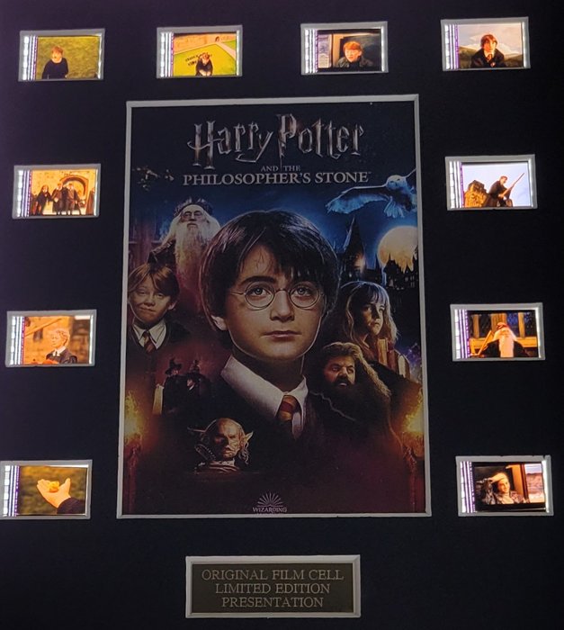 Harry Potter and the Philosopher's Stone - Framed Film Cell Display with COA