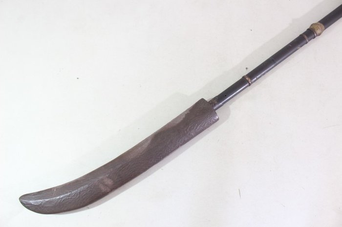 Katana - Kobber, Træ - Naginata Koshirae : C1-191 - Japan - Edo-perioden (1600-1868)