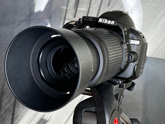 Nikon D3100 AF-S 55-200mm G-ED-DX#Speed #Fun#NIKON-Power#ZOOM#Low-clicks Digitalt refleks kamera (DSLR)