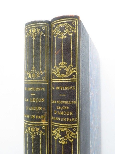 René Boylesve / René Lelong - La Leçon d'Amour dans un Parc  Les Nouvelles Leçons d'Amour dans un Parc - 1923