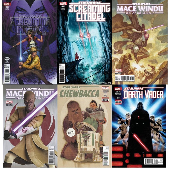 Star Wars Darth Vader - Bundle - 14 Comic - 2015/2018