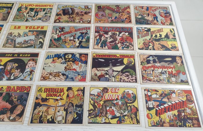 Urrà - Serie completa originale Albi Urrà 1-34 originale ( n.18 anastatico) - 34 Comic - Første udgave