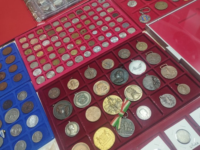 Verden. Collection of coins 7kg  (Ingen mindstepris)