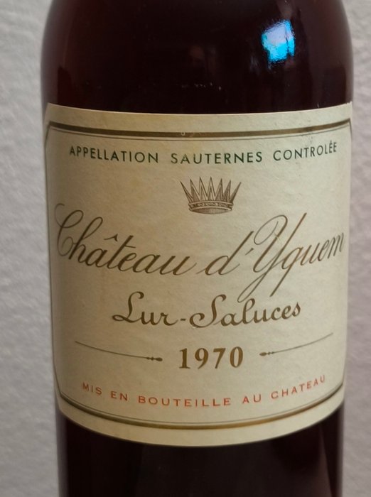 1970 Château d'Yquem - Sauternes 1er Cru Supérieur - 1 Flaske (0,75L)