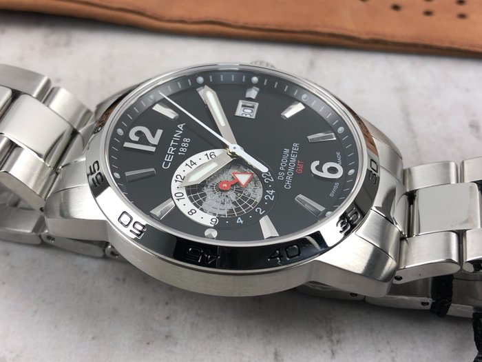 Certina - DS Podium GMT - C0344551105700 - Mænd - 2011-nu