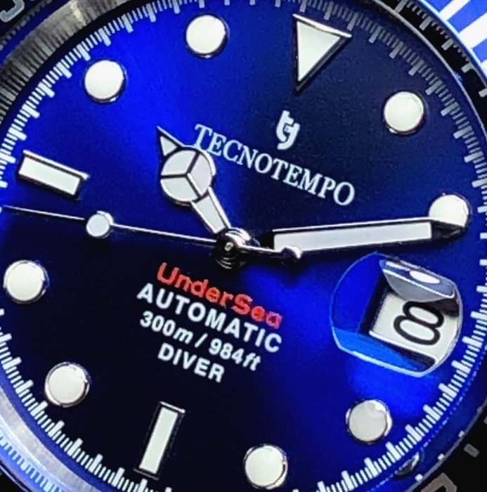 Tecnotempo - Diver 300M "UnderSea" - Automatic - Limited Edition - - Ingen mindstepris - TT300USB (Blue) - Mænd - 2011-nu