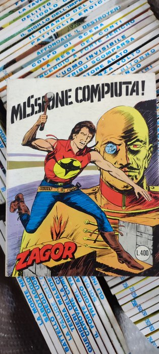 Zagor 201/300 - Sequenza completa - 100 Comic - Første udgave