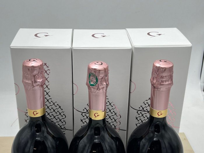 Gremillet, Extra Brut "Vrai" - Champagne Rosé - 3 Flasker (0,75 L)