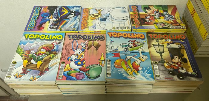 Topolino 2301/2400 - Sequenza semi completa - 95 Comic - Første udgave - 1999/2001