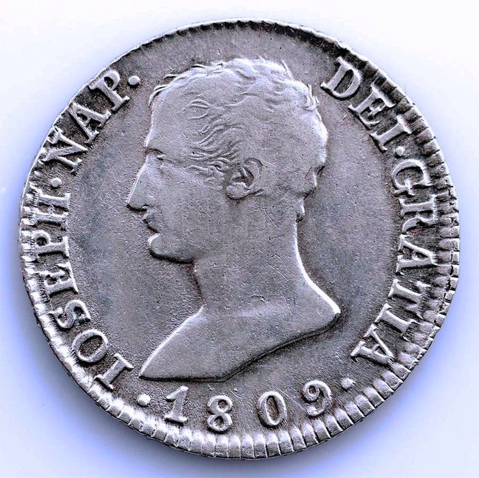 Spanien. José Napoleón (1808-1813). 4 Reales 1809 AI. Madrid