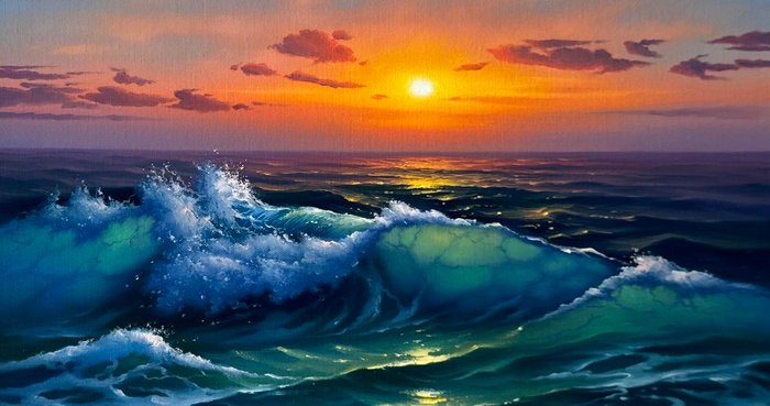 Stoev Serhii (1971) - Dawn over the sea