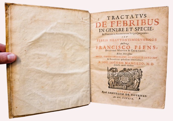 Piens - Tractatus de Febribus in Genere et Specie - 1689