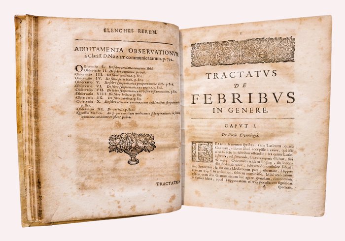 Piens - Tractatus de Febribus in Genere et Specie - 1689