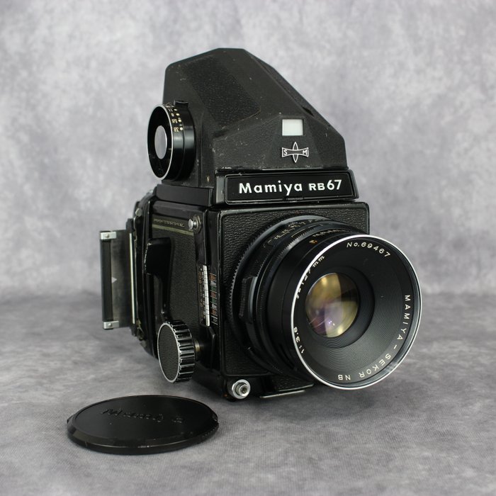 Mamiya RB67 + Mamiya-Sekor NB 1:3.8  F=127mm 120/mellemformat kamera