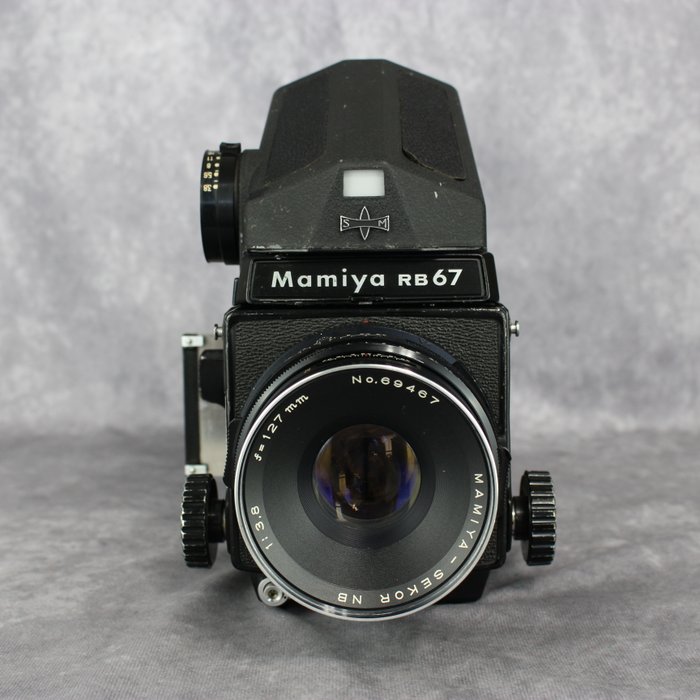 Mamiya RB67 + Mamiya-Sekor NB 1:3.8  F=127mm 120/mellemformat kamera