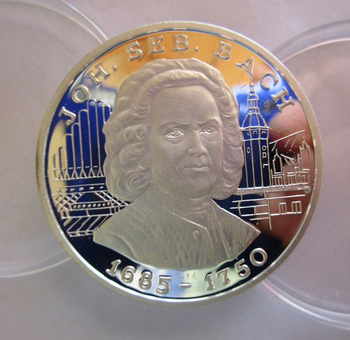 Andorra. 10 Diners 1997 Johan Sebastian Bach, Proof  (Ingen mindstepris)