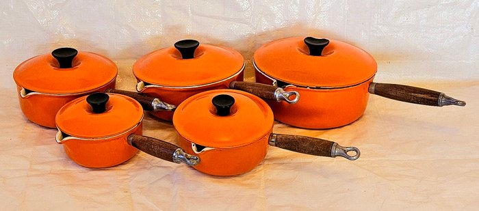 Le Creuset - Kasserolle (5) - Støbejern