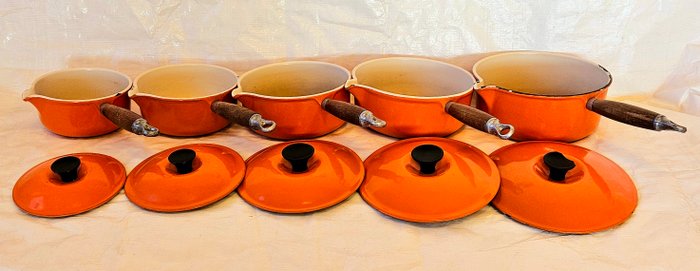 Le Creuset - Kasserolle (5) - Støbejern