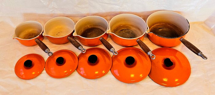 Le Creuset - Kasserolle (5) - Støbejern