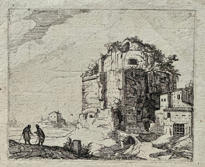 Willem van Nieulandt (II) (1584-1635) - Roman Ruin