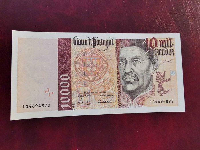 Portugal. - 5 x 10000 Escudos 1996  (Ingen mindstepris)