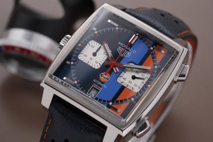 TAG Heuer - Monaco Gulf Calibre 11 - CAW211R - Mænd - 2011-nu