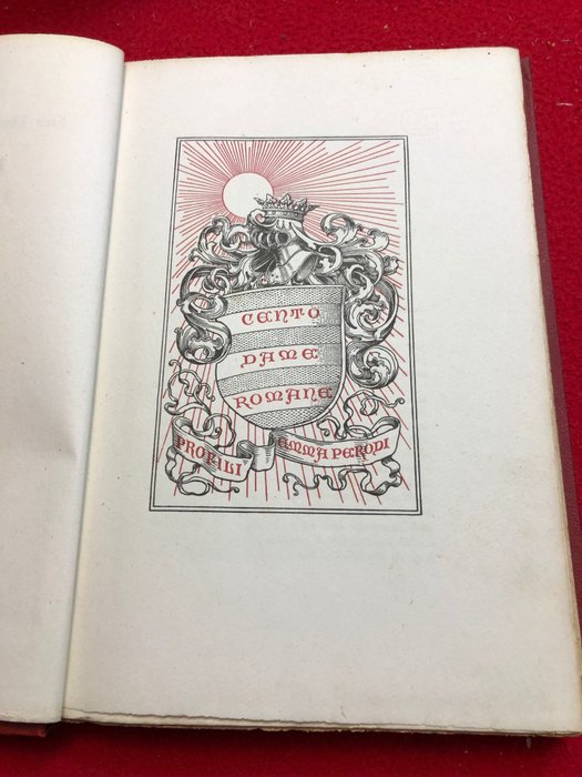 Emma Perodi - Emilio Souvestre - Cento Dame Romane: Profili  / La Donna in quattro condizioni: Plebea, Cittadina, Grisette, Gran - 1842