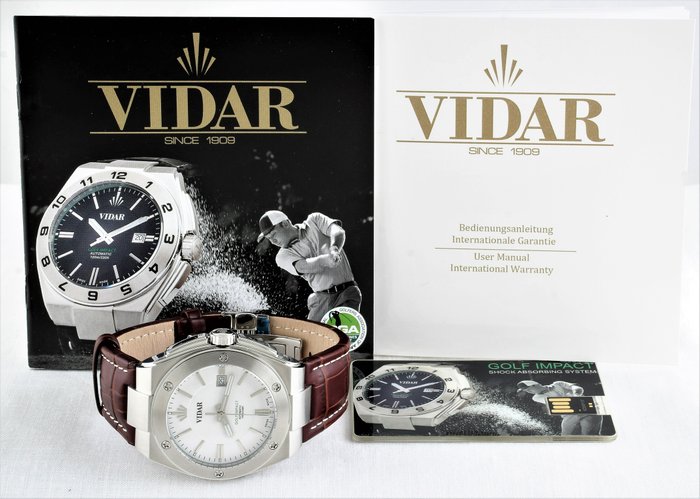 Vidar - 'Golf Impact' - Swiss Automatic with Unique Shock Absorber System - Ref. No: 11.14.1.11.01.01 - Mænd - 2024