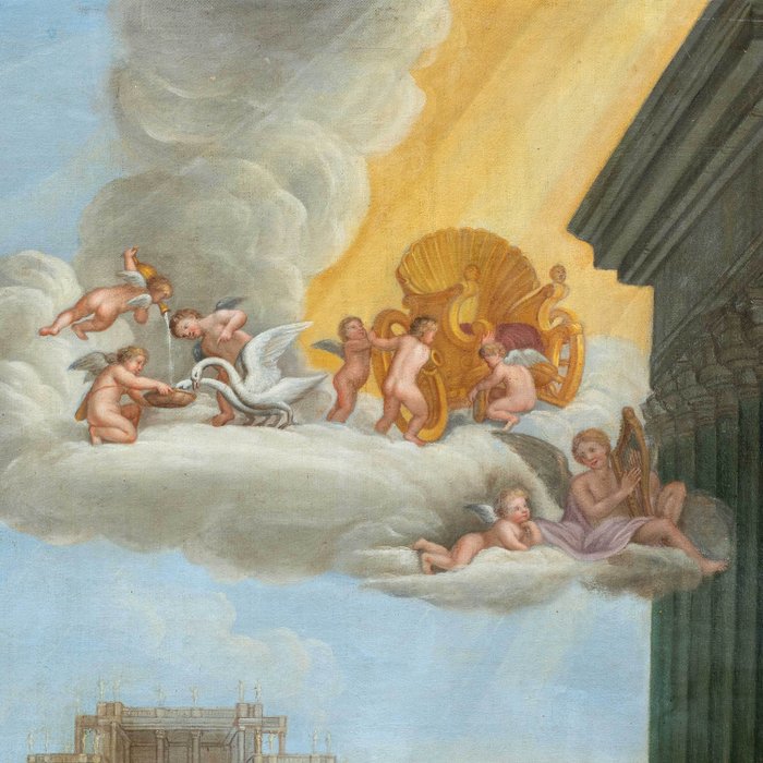 Francesco Albani (1578-1660), Workshop of - Toelette di Venere