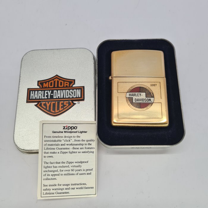 Zippo - Harley Davidson - Lighter - Messing